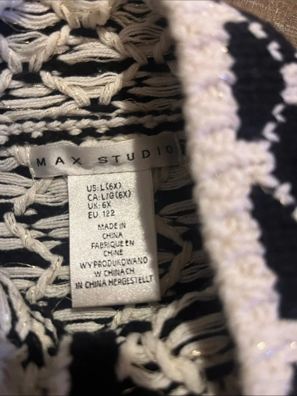 Max Studio stylish diamond